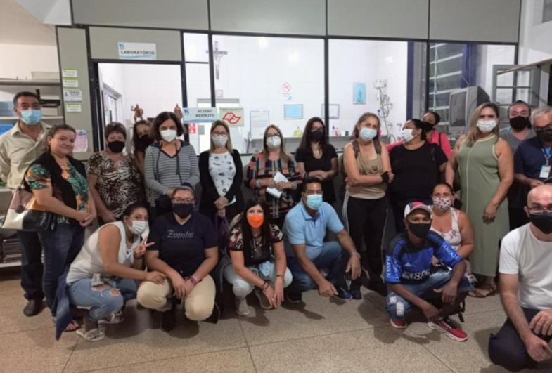 Alunos da EJA visitam estação de tratamento da Sabesp em Avaré