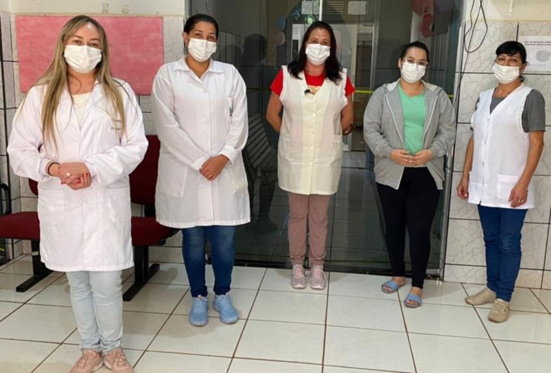 Secretaria de Saúde de Timburi aplica as doses das vacinas contra gripe e sarampo 