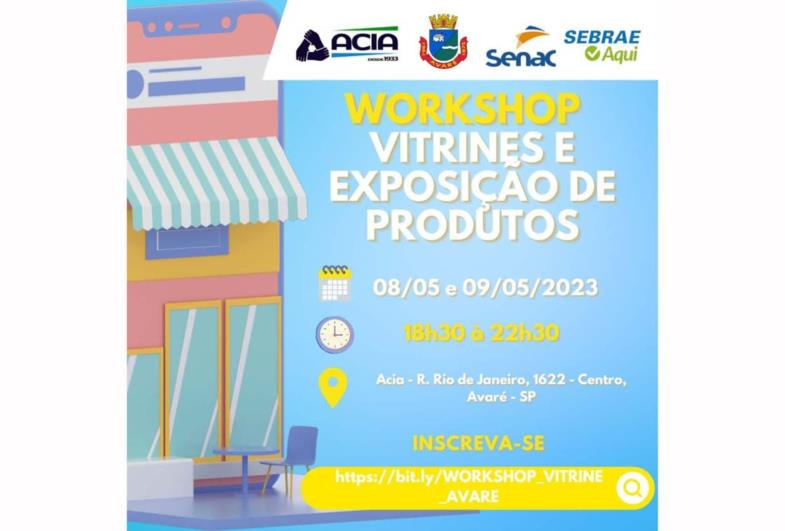  Workshop gratuito ensina técnicas para montagem de vitrines