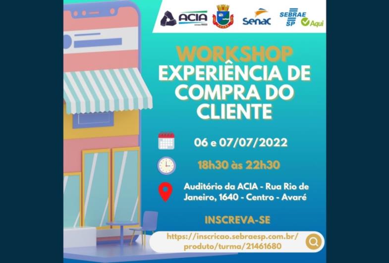 Experiência de compra é tema de workshop promovido pelo Sebrae