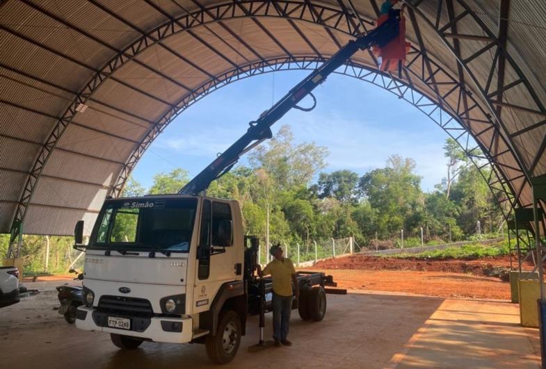 Prefeitura de Fartura revitaliza quadra do Bairro São Caetano