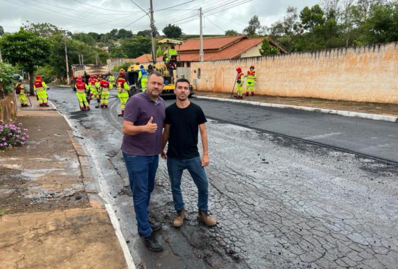 Revitalização da malha viária leva qualidade de vida à população