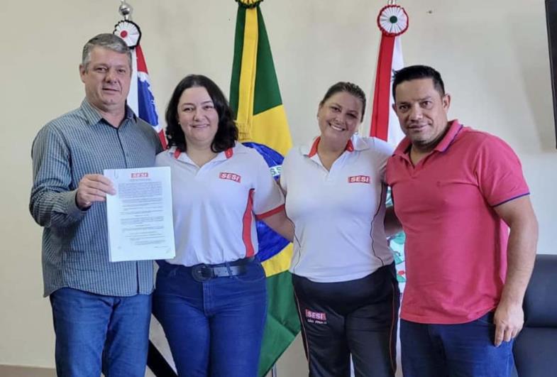 Prefeitura de Timburi renova convênio com o SESI de Ourinhos