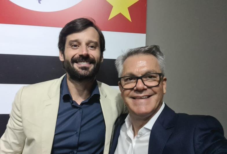 Prefeito Isnar Freschi participa de reunião com o presidente do ITESP em São Paulo 