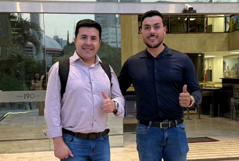 Cristiano Amorim e vereador Adriano
