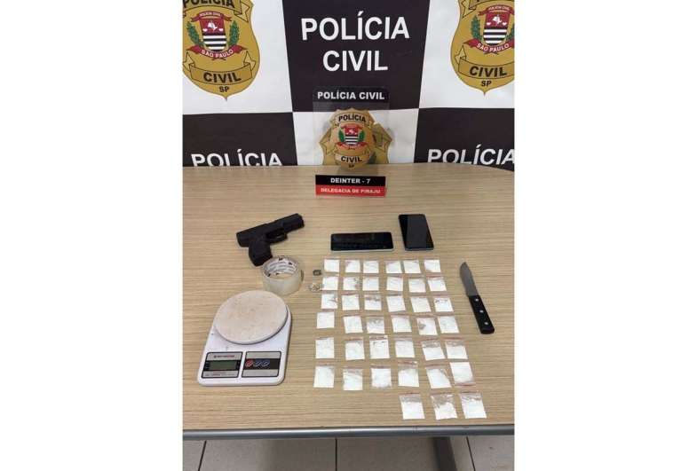 Operação da Polícia Civil desmantela rede de tráfico e prende três em Manduri