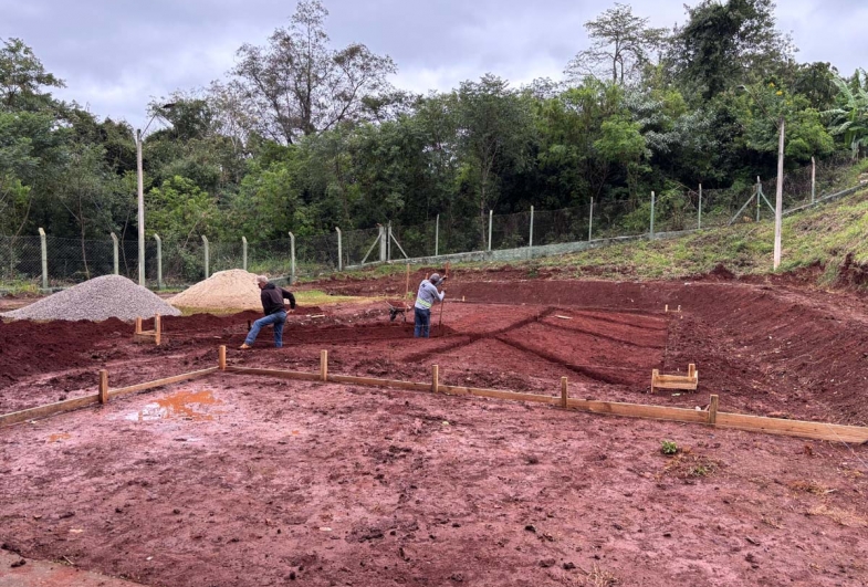 Ampliação da quadra do bairro São Caetano