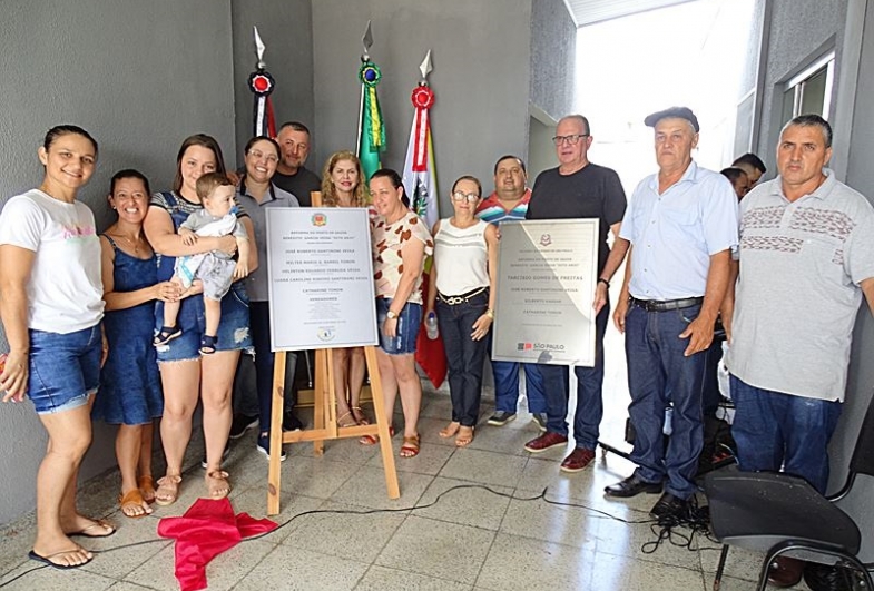 Coronel Macedo inaugura a reforma do Posto de Saúde  Benedito Garcia Veiga “Dito Anjo”, no Bairro São Bernardo