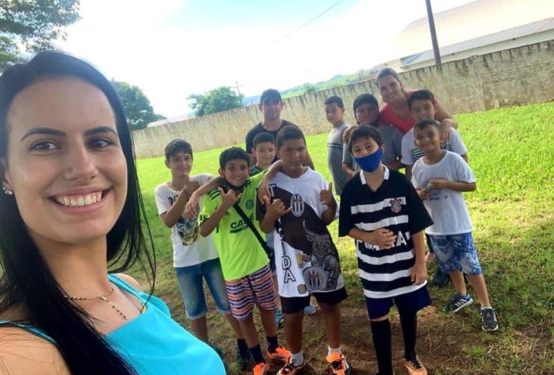 Alunos do Pequeno Aprendiz iniciam treinos de Futebol em Itaporanga
