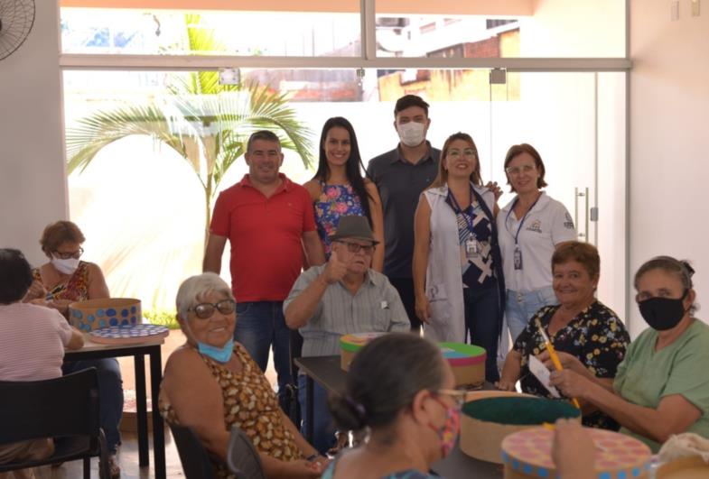 Cras retoma as atividades presenciais com o grupo de idosos