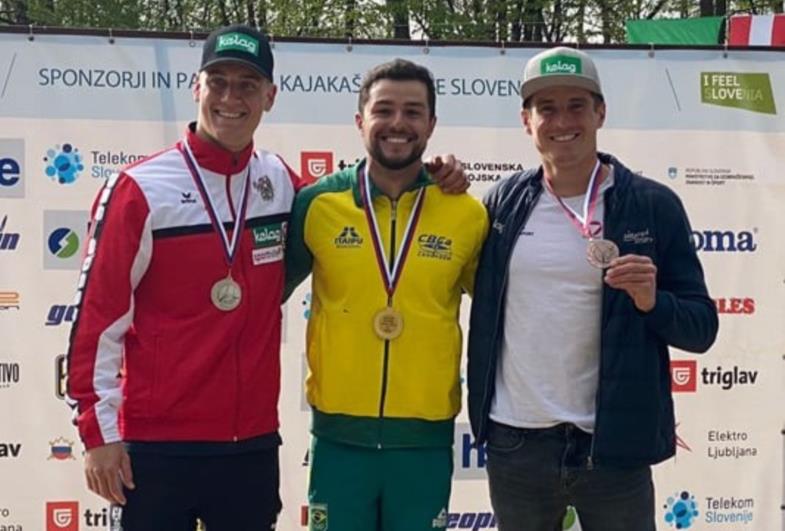 CANOÍSTA PEPE CONQUISTA MEDALHA DE OURO NO OPEN DE TACEN, NA ESLOVÊNIA