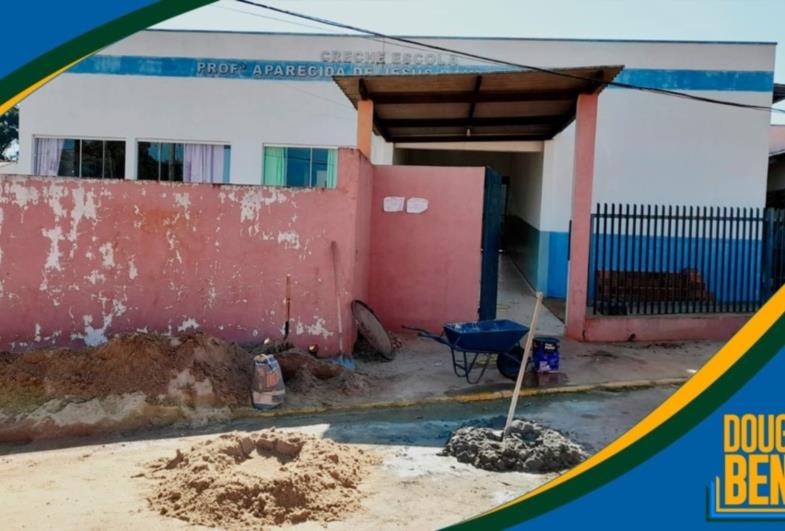 Prefeitura de Itaporanga reforma e amplia creche no Bairro Santo Antônio