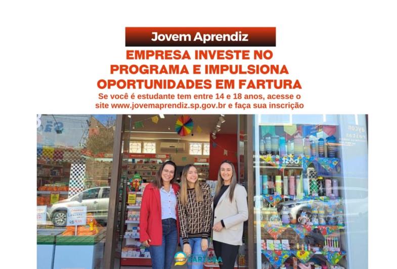 Jovem Aprendiz: Empresa investe no programa e impulsiona oportunidades em Fartura