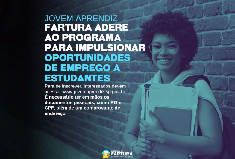Fartura adere ao Programa Jovem Aprendiz para impulsionar oportunidades de emprego a estudantes