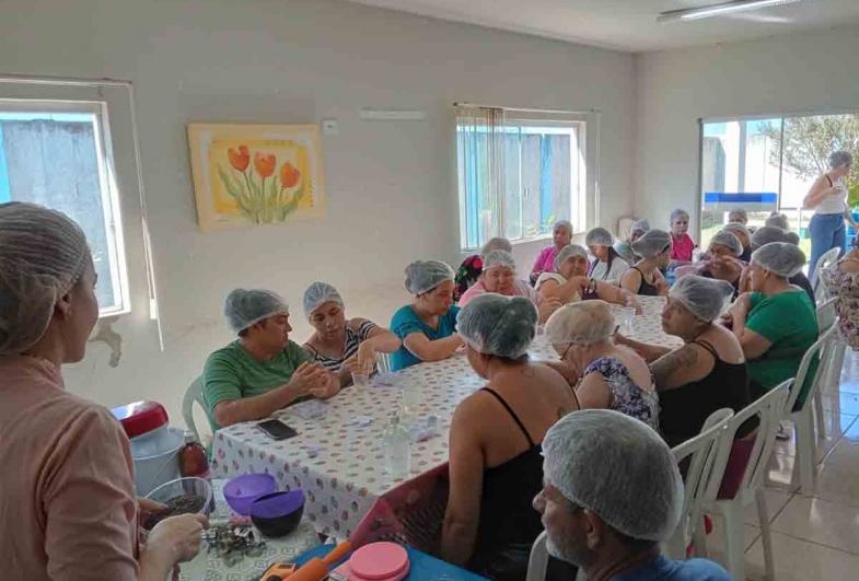 Participantes no curso