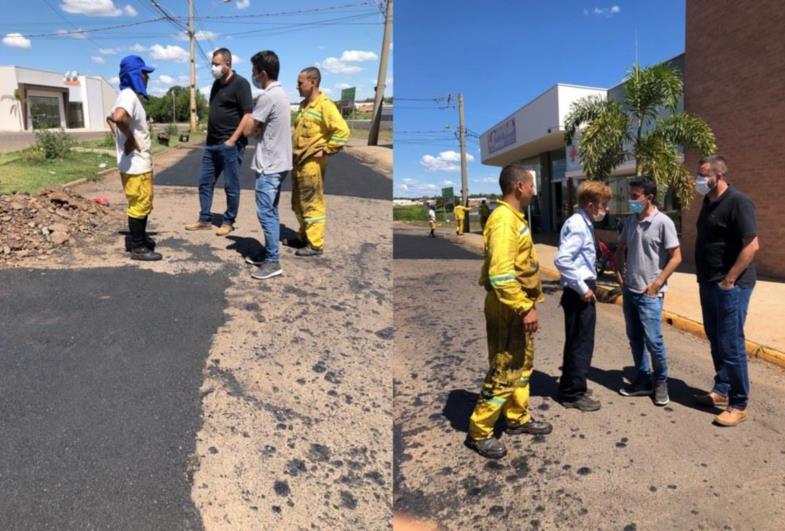 Prefeitura de Fartura inicia operação tapa-buracos