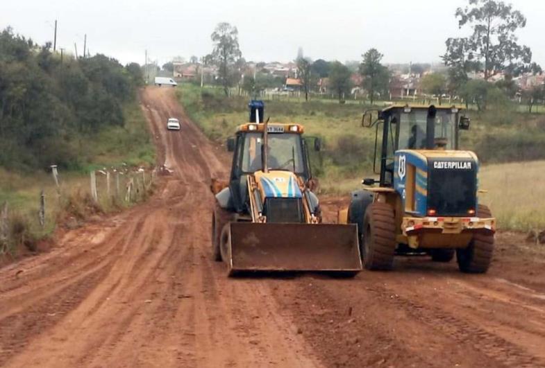 Obra de pavimentação da Avenida “Paulo Ward” é iniciada em Avaré