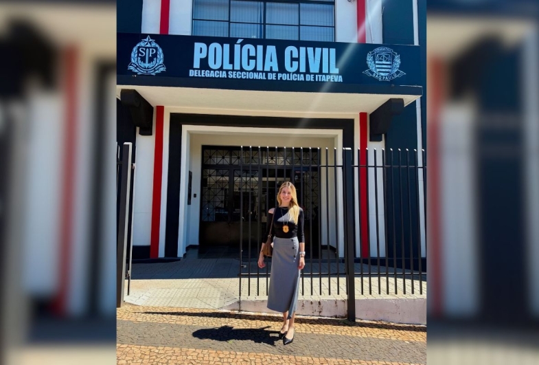 Ana Carolina Meneghel Calderoni assume como delegada titular da Delegacia de Defesa da Mulher (DDM) de Itapeva
