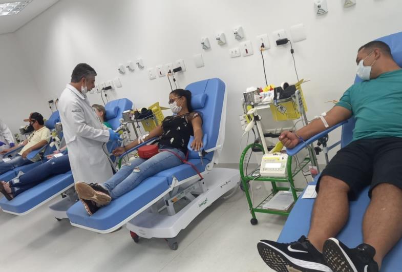 Taguaienses vão ao Hemocentro de Botucatu doar sangue