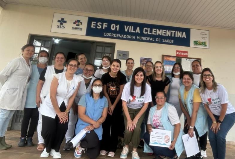 Taguaí promove capacitação aos profissionais da saúde em prol do aleitamento materno