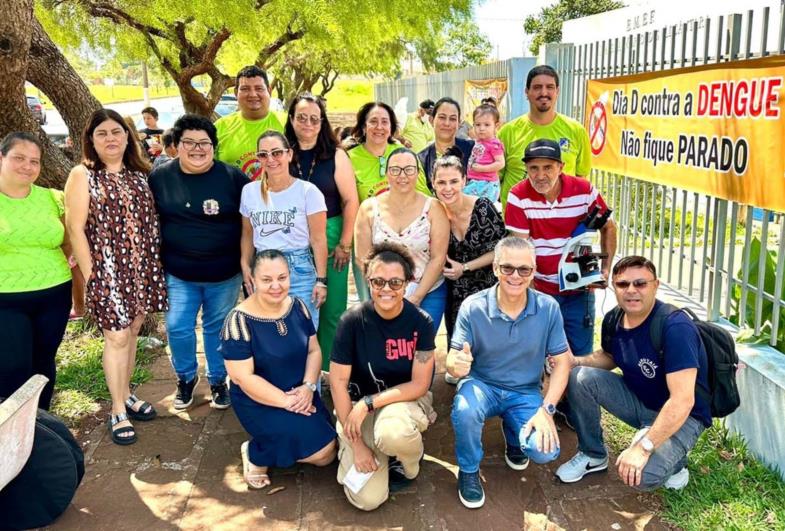 Mobilização em Sarutaiá reforça o combate à Dengue