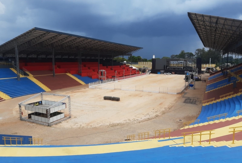 Cobertura da Arena de Eventos será inaugurada na abertura da 54ª EMAPA
