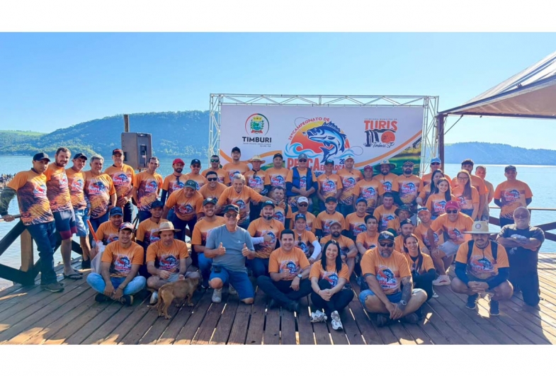 Município de Timburi reforça vocação turística com sucesso do 18º Campeonato de Pesca Embarcada