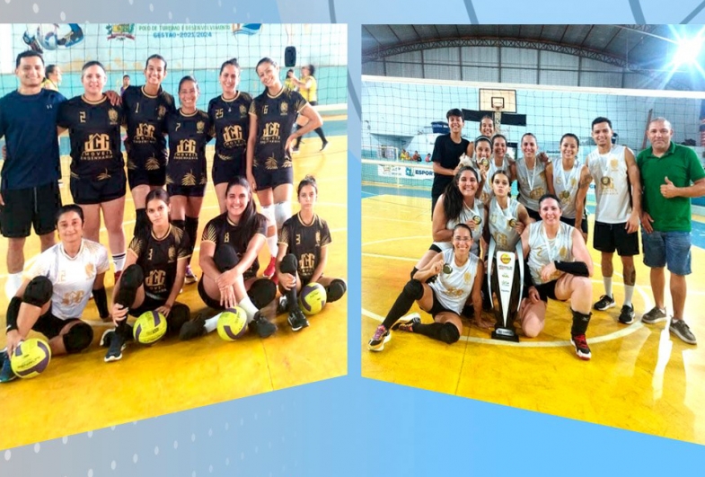 Vôlei feminino de Fartura conquista vice-campeonato em torneio