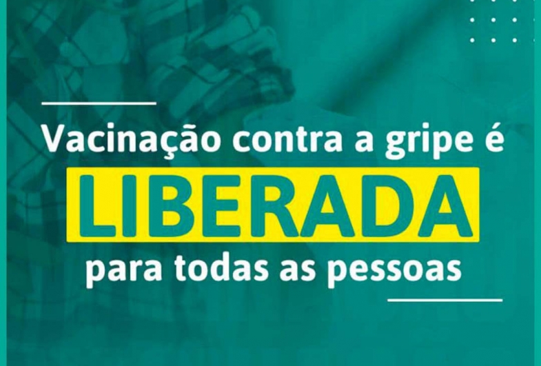 Fartura libera vacina contra a gripe para todas as faixas etárias 