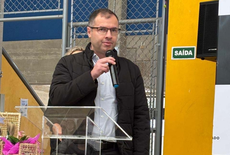 Presidente da FDE  Fabrício Moreira