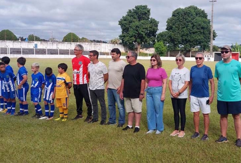 Autoridades presentes na abertura da Copa Fofão