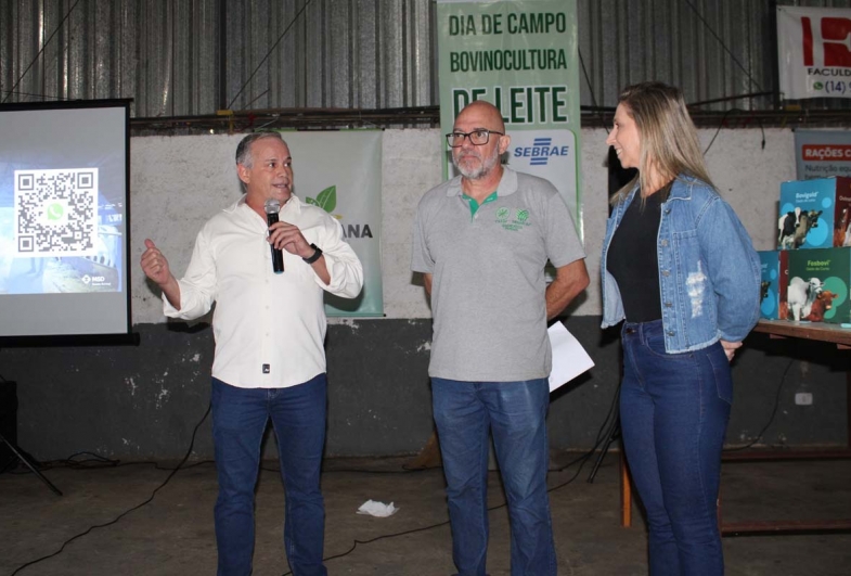 Prefeito Edinho Fundão discursou durante o evento