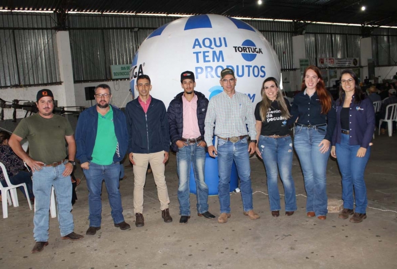 Equipe da Tortuga presente no evento