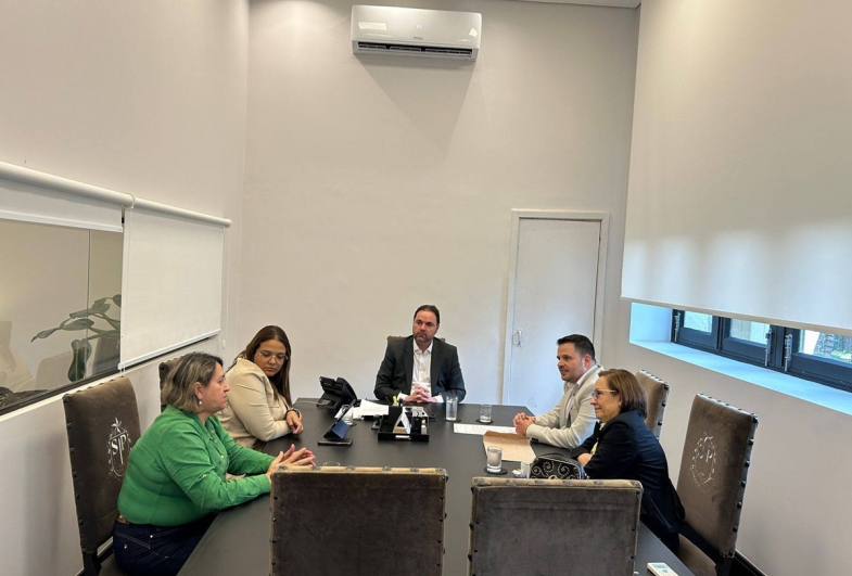 A reunião aconteceu na Casa Civil do Governo do Estado de São Paulo