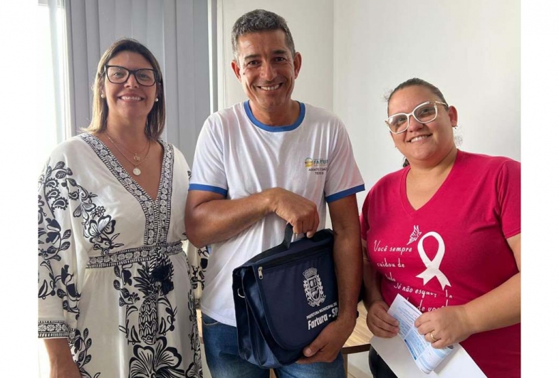 Regiane, Domingos e Amanda