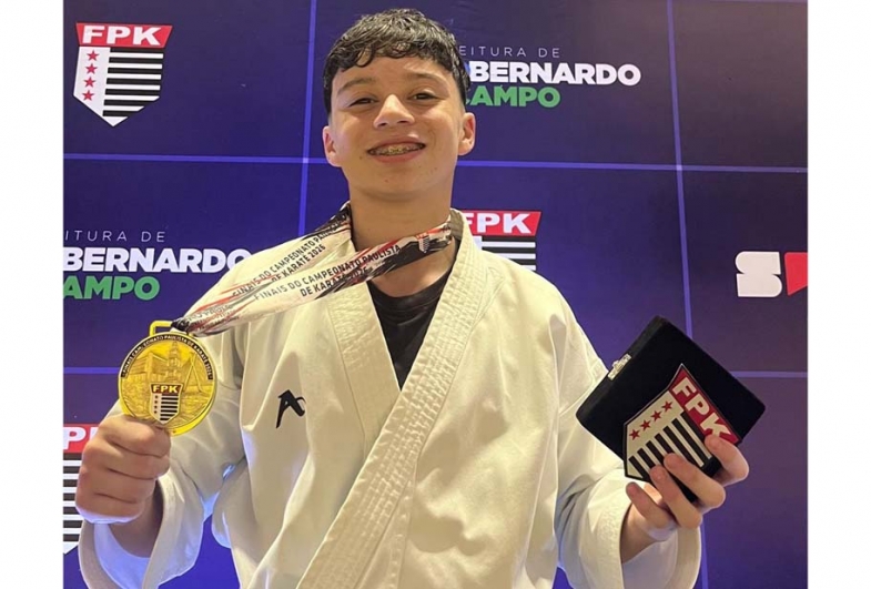 Enzo Faustino campeão paulista