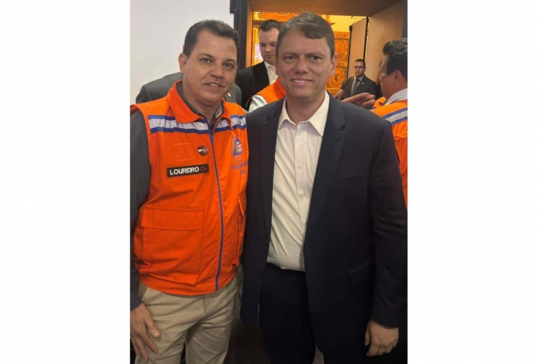 Cel Macedo participa de lançamento da “SP Sempre Alerta” com o governador Tarcísio de Freitas