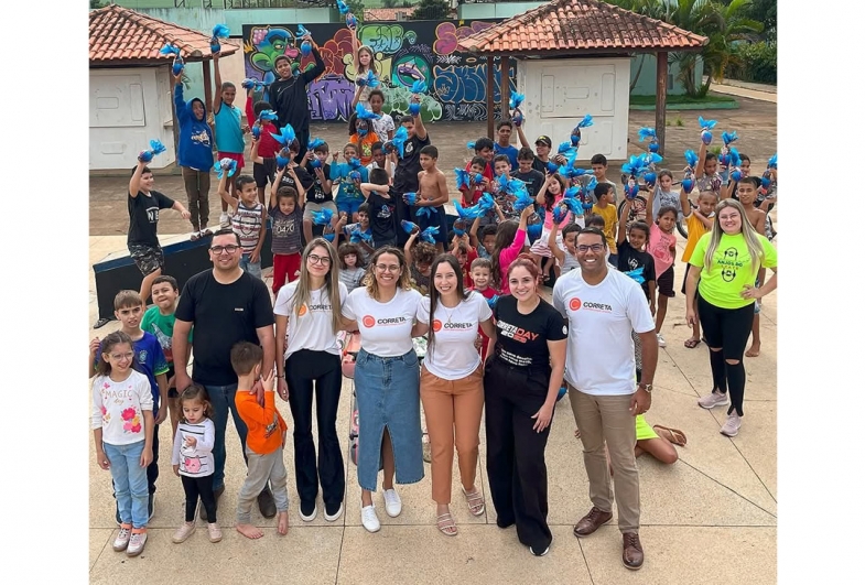 Projeto Correta+Solidária: leva alegria de Páscoa a crianças de Taquarituba e Tejupá 