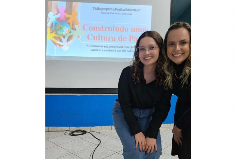 Assistente social Ana Letícia e psicóloga Suzana