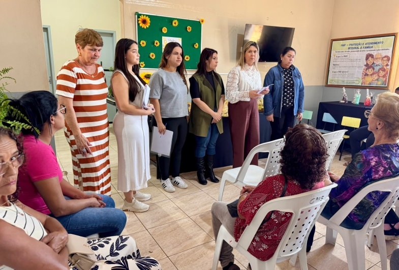 Reunião do BPC reforça importância do  cuidado com a saúde emocional em Timburi