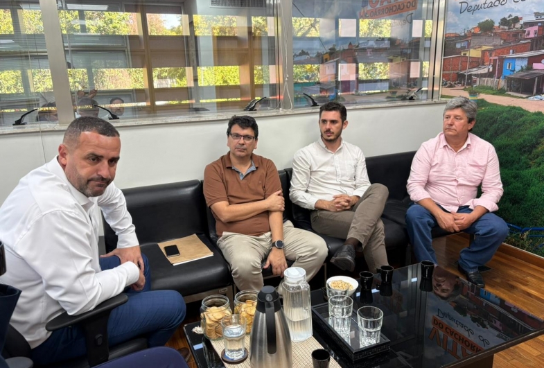 Deputado estadual Vitão do Cachorrão,  Paulo, Carlos Rodolfo e Biga