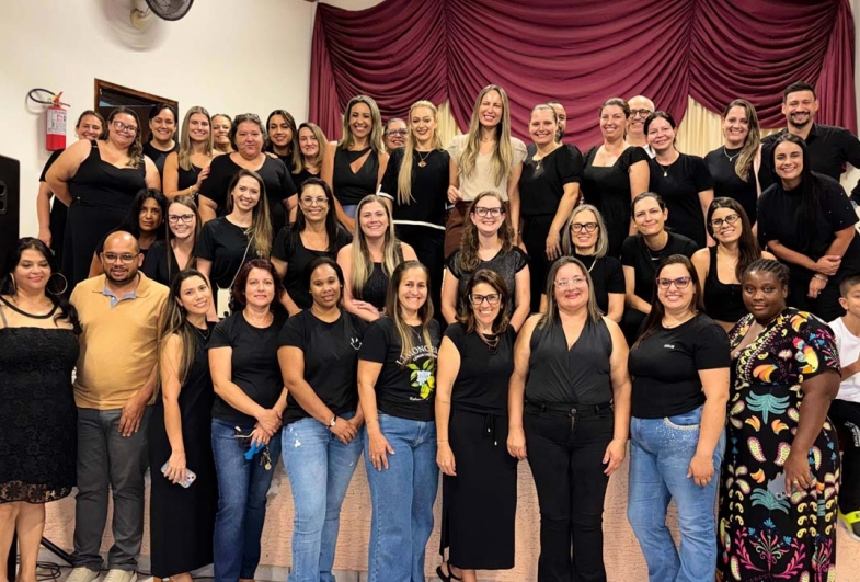 Participantes do encontro em Fartura