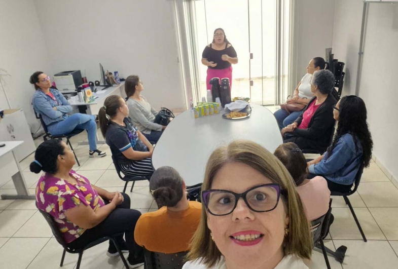 Psicóloga Daniela Viana participou do encontro