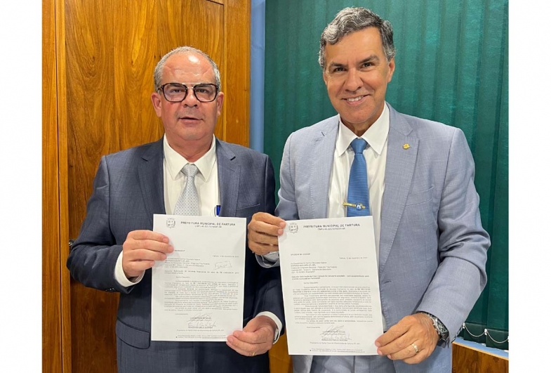 Marcão com o deputado Cap. Augusto