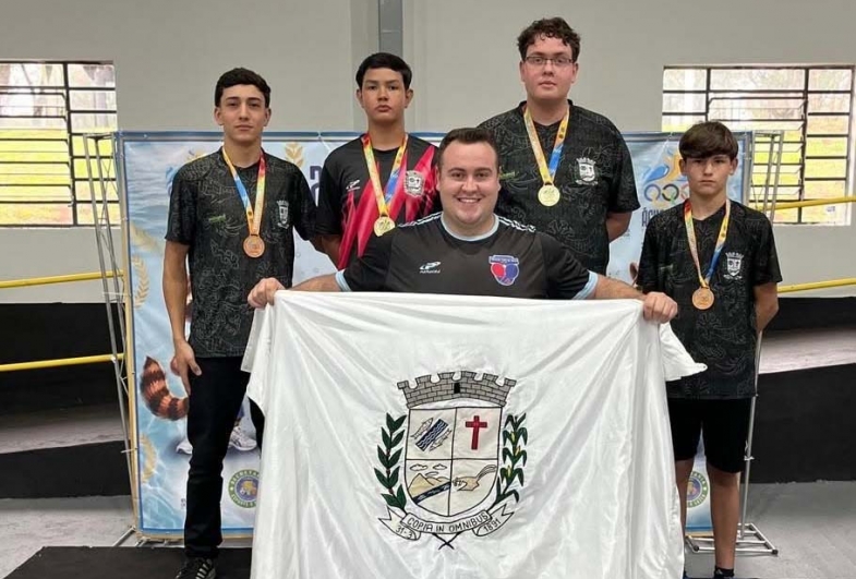 Fartura conquista quatro medalhas no Tênis de Mesa nas II Olimpíadas Santabarbarense