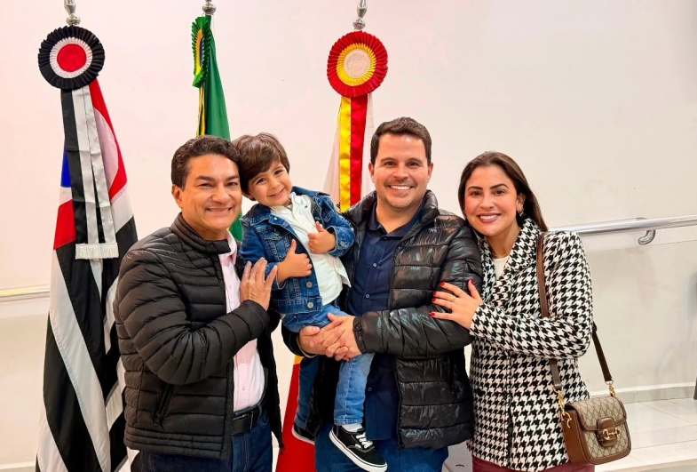 Coronel Macedo recebe visita do deputado federal Marcos Pereira