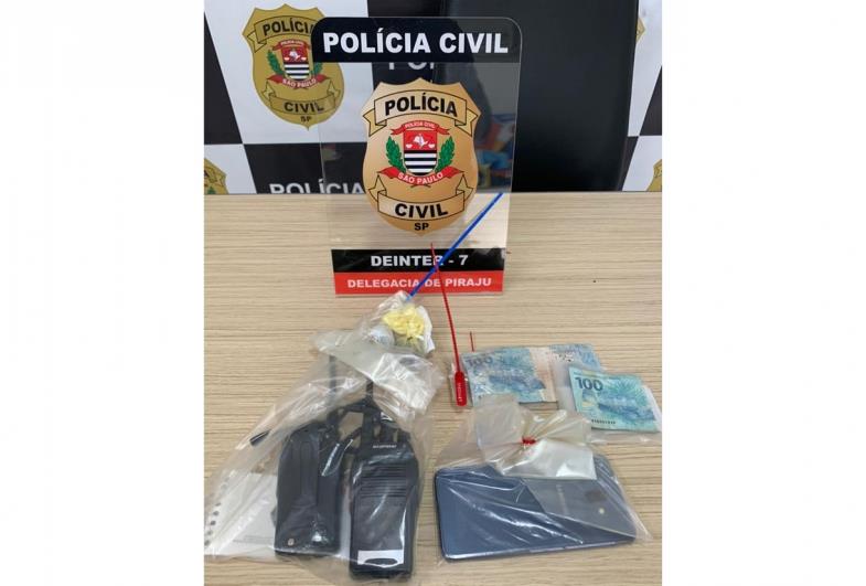 Polícia Civil prende homem em operação contra o tráfico de drogas em Piraju