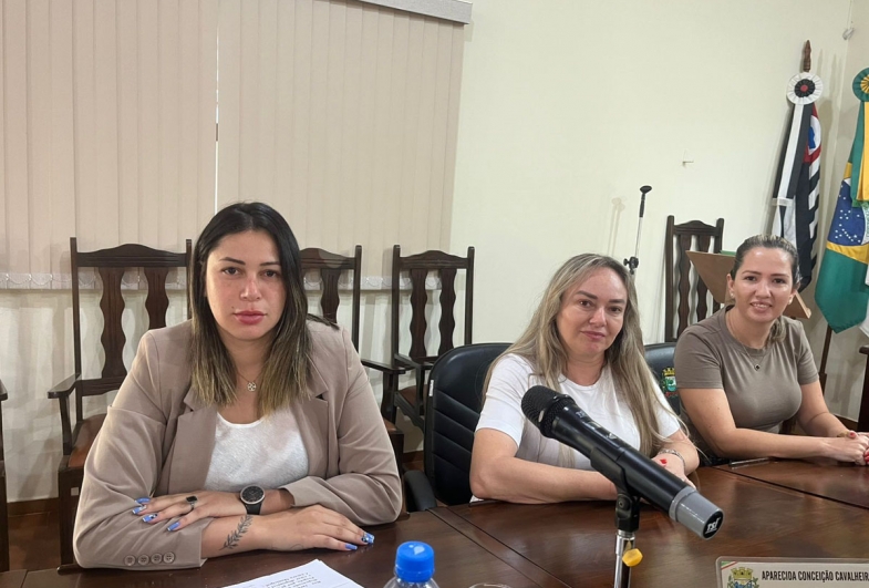 Vereadoras, Ana Carla Teles, Conceição e Camila Bagnatori