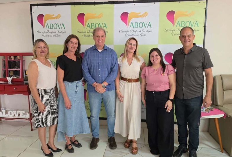Rosely, Cristina, Pardini, Elizabeth, Karolinny e Coronel Semensati