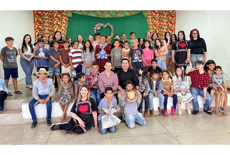 Festa Julina do Cras reúne alegria e tradição em Timburi